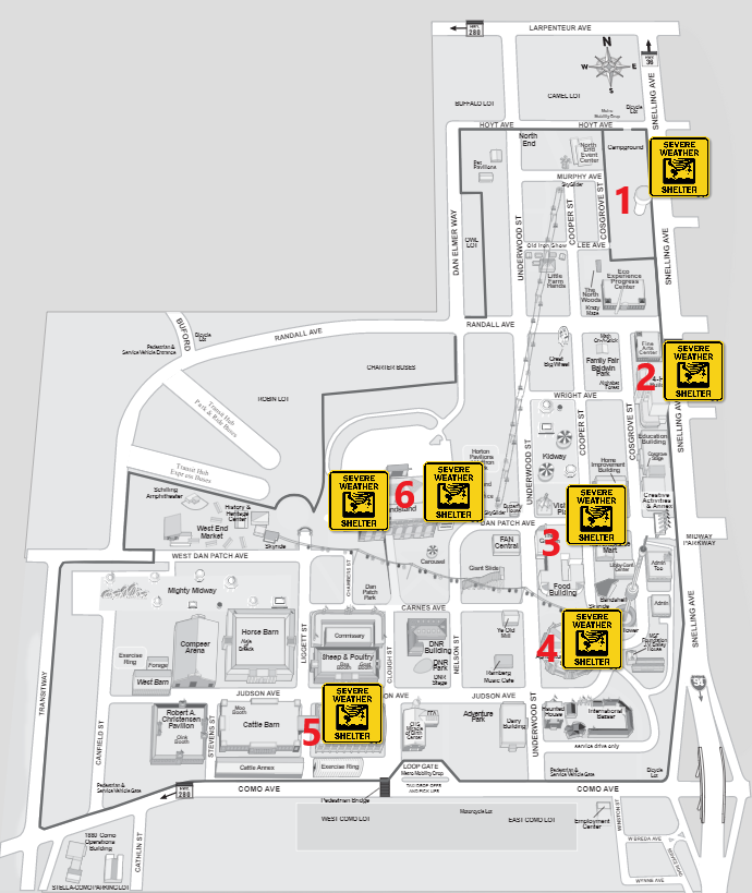 Minnesota State Fair Map Printable